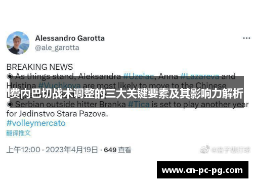 费内巴切战术调整的三大关键要素及其影响力解析 费内巴切战术调整的三大关键要素及其影响力解析