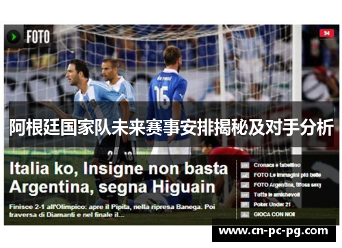阿根廷国家队未来赛事安排揭秘及对手分析 阿根廷国家队未来赛事安排揭秘及对手分析